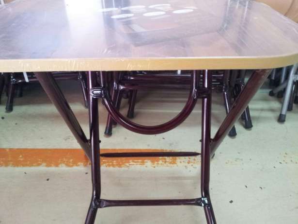 Masa plianta, 50x60x55, pal si metal. Bucatarie/camping/gradina. Noua!