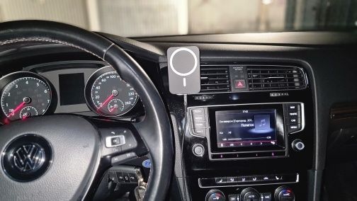 !!!Промоция!!!Magsafe безжично зарядно и стойка за кола + БОНУС КАБЕЛ