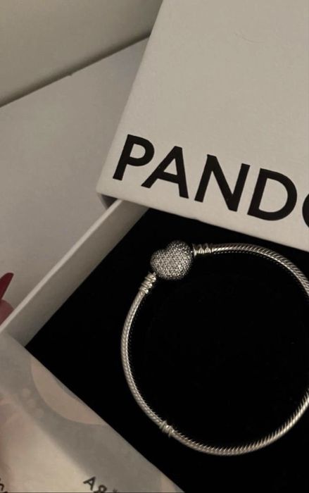 В наличии!   Скидка! Pandora браслеты серебро 925 пробы
