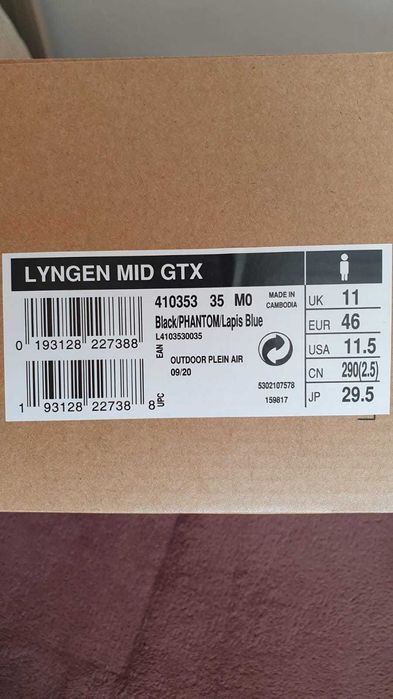 Ghete drumetie Salomon MID GTX noi