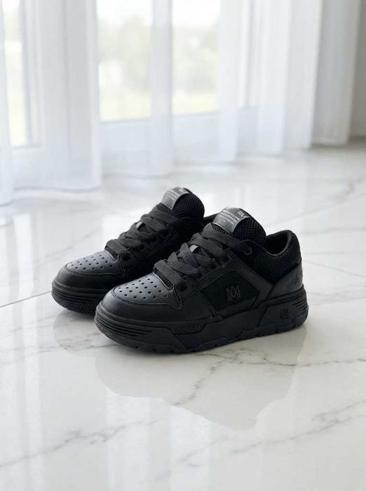 Adidasi AMIRI MA 1 Low Triple Black - Full Box - PREMIUM