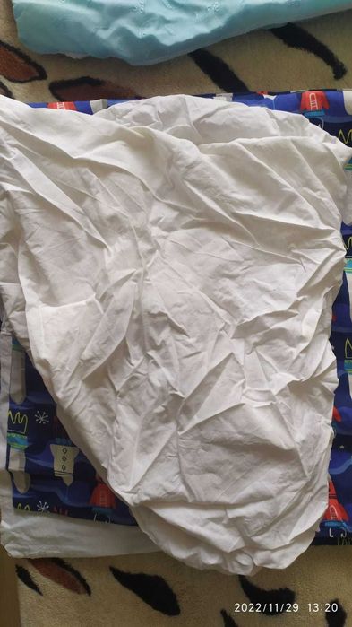 Детское постельное белье в манеж