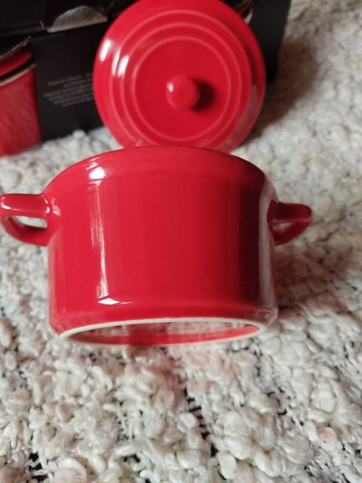 Фарфоровые горшочки для жульена и мяса в горшочках