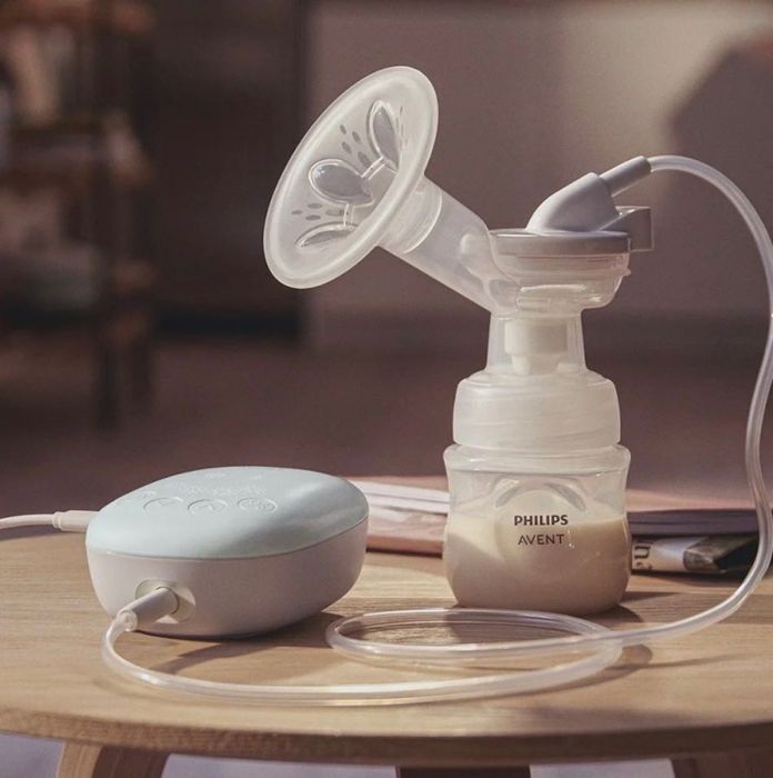 Електрическа помпа за кърма Philips Avent Essential + подарък торбички за кърма
