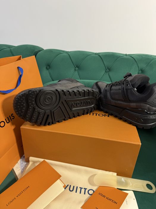 Adidasi Louis Vuitton Trainer Maxi piele naturala Full Box Premium