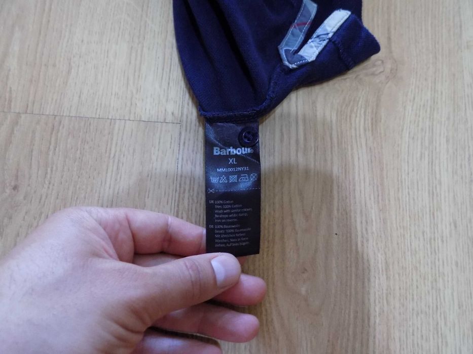 тениска tommy hilfiger/barbour риза блуза фанела оригинална мъжка S/XL