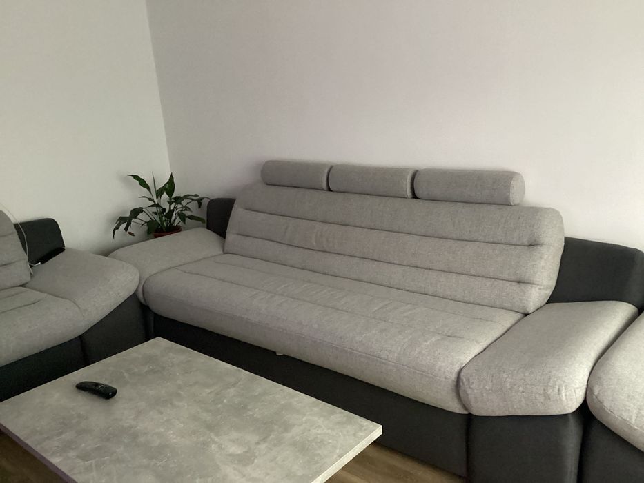 Set canapea extensibila + 2 fotoliii Quinn