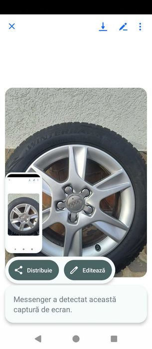 Vând genți audi fără cauciucuri