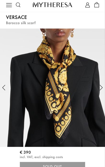 Esarfa Versace barocco