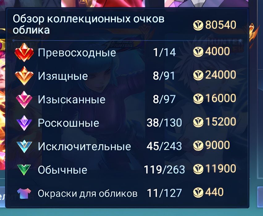 Основной аккаунт Mobile Legends