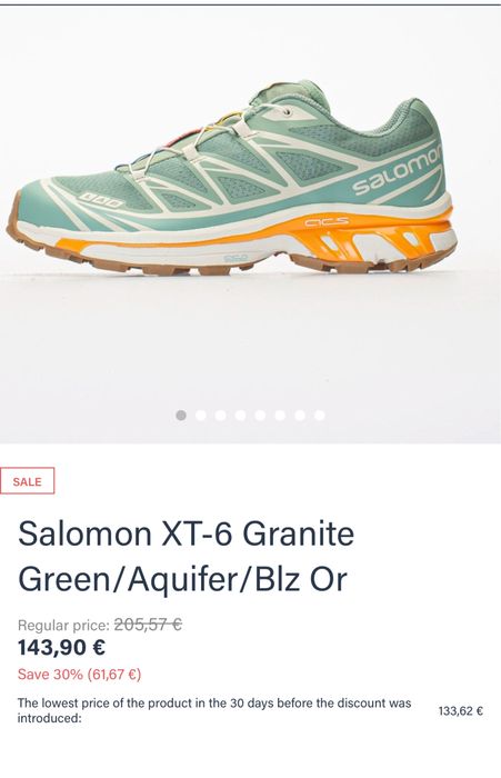 Туристически обувки SALOMON XT6.Номер 45.5