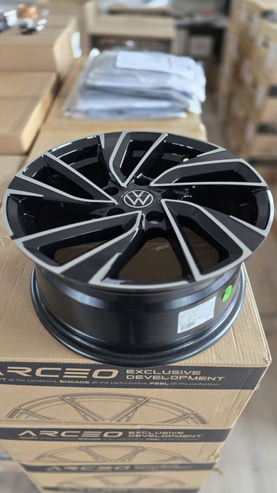 Jante EMR Wheels R16 Noi VW Golf Passat Touran Tiguan Caddy Skoda Octavia Superb Kodiaq Seat Leon Ateca Cupra Audi A3 Mercedes BMW MINI