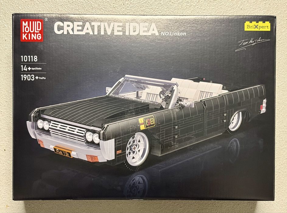 Macheta masinuta mare Lego Mould King 10118 Lincoln Continental 1963
