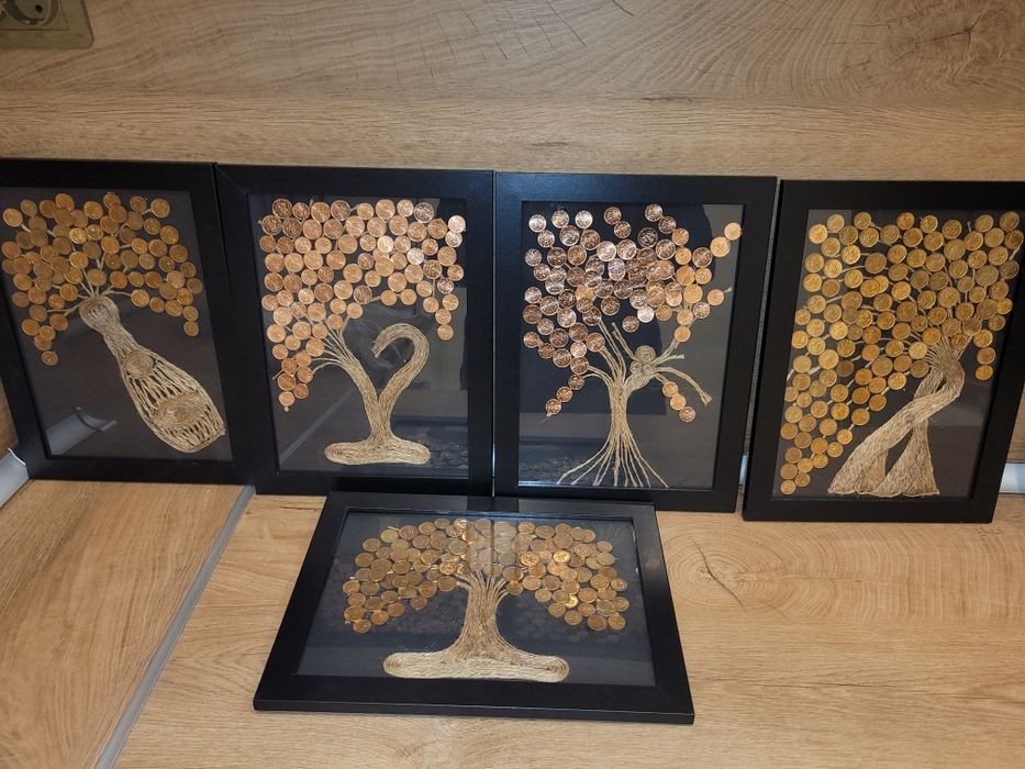 Сувенир - Пано декорация "Дървото на парите"