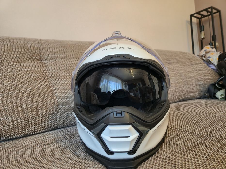 Каска NEXXX.WST3 PLAIN white pearl