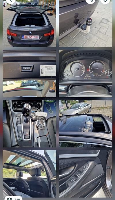 BMW 520 An 2014 RAR EFECTUAT E5 2.0 Diesel 218 CP  X-Drive