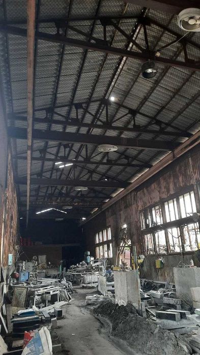 Производственный цех ангар завод фабрика склад