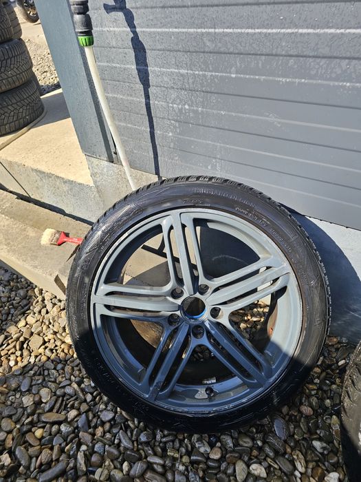Jante Aliaj 5x112 R18 cauciucuri 235 /225 45 R18