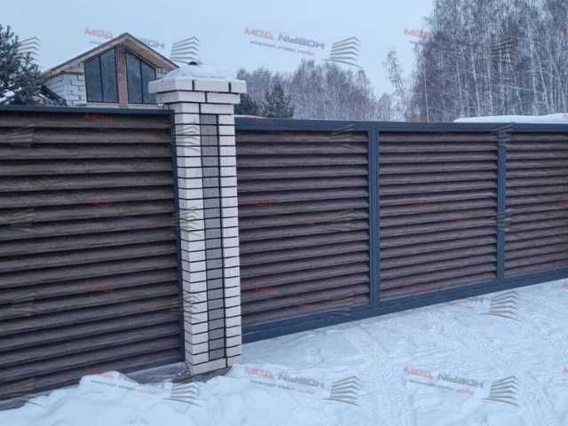 Забор жалюзи от производителя