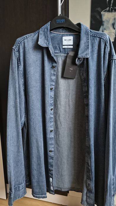 Cămașă de blugi Denim Only & Sons size XL /L