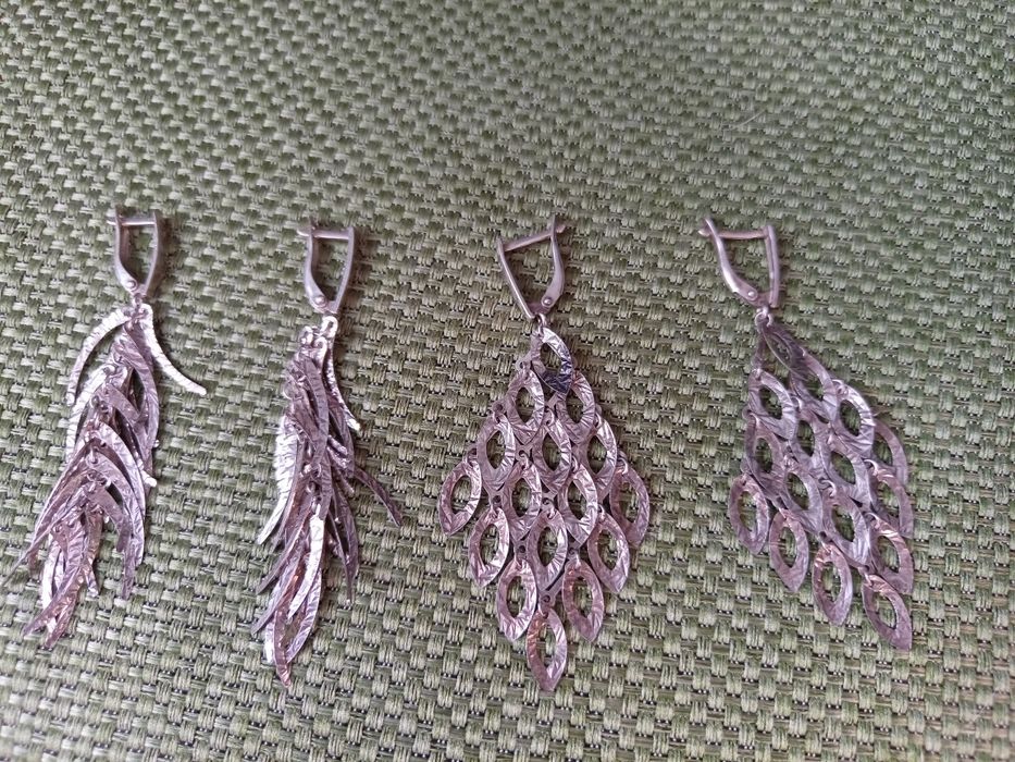 Продам серьги серебро 925 проба