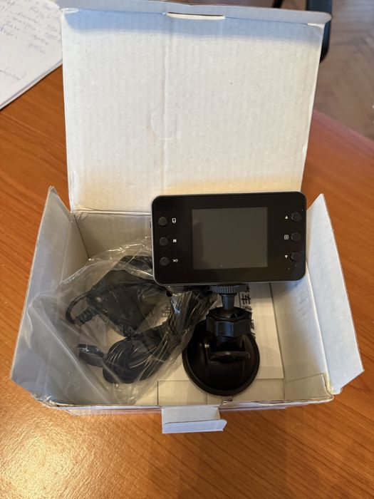 Видеорегистратор HD с вградена батерия NOVATEC FULL HD, Черен