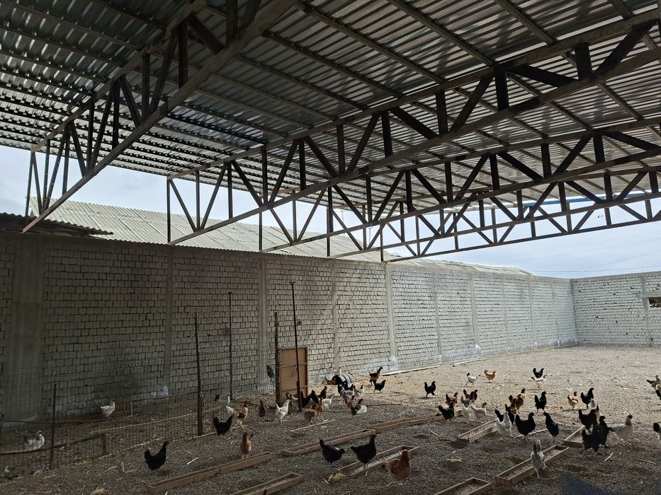 Цех-40сот Ор:Ийк-ота и Круг Рохат. Под склад или производства.