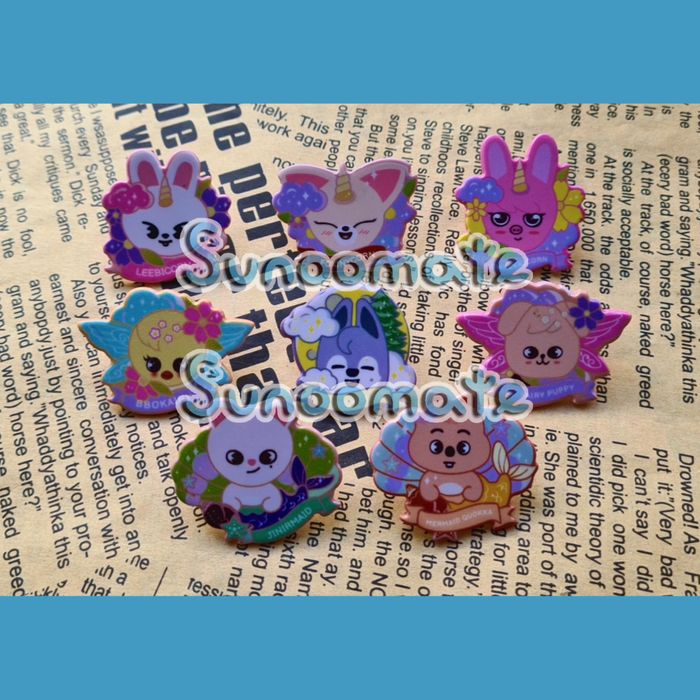 Новые K-POP значки SKZOO Stray Kids