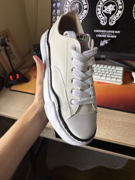 Maison Mihara Yasuhiro – чисто нови, №45 balenciaga чехли slide.  balenciaga runner сиви малко носени 45 номер