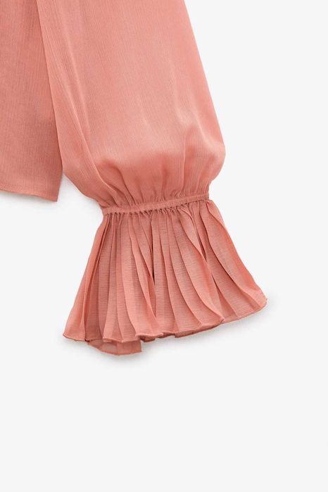 Риза с плисета Zara, XS