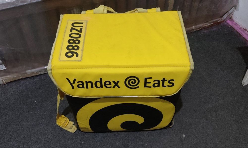 Yandex termo sumka ideal holatda