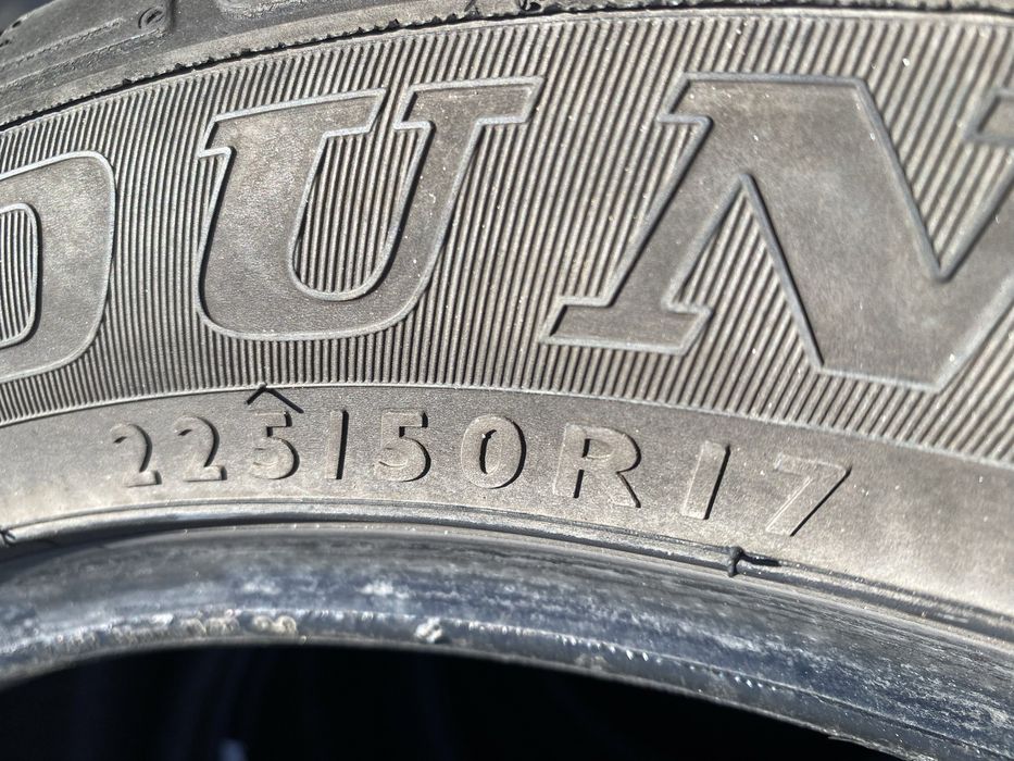 Шины 225/50/17 комплект бу данлоп