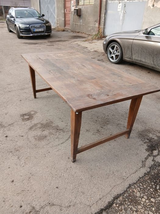 Masa veche lemn masiv 300 lei