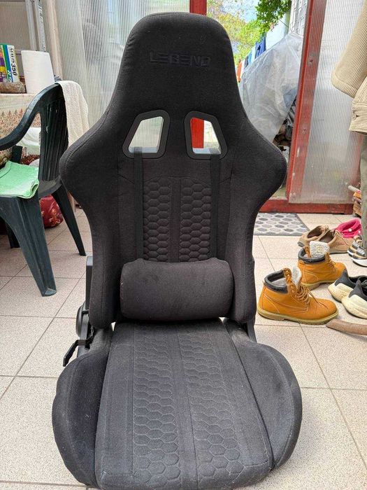 Scaun gaming NIBE negru JYSK - stare buna