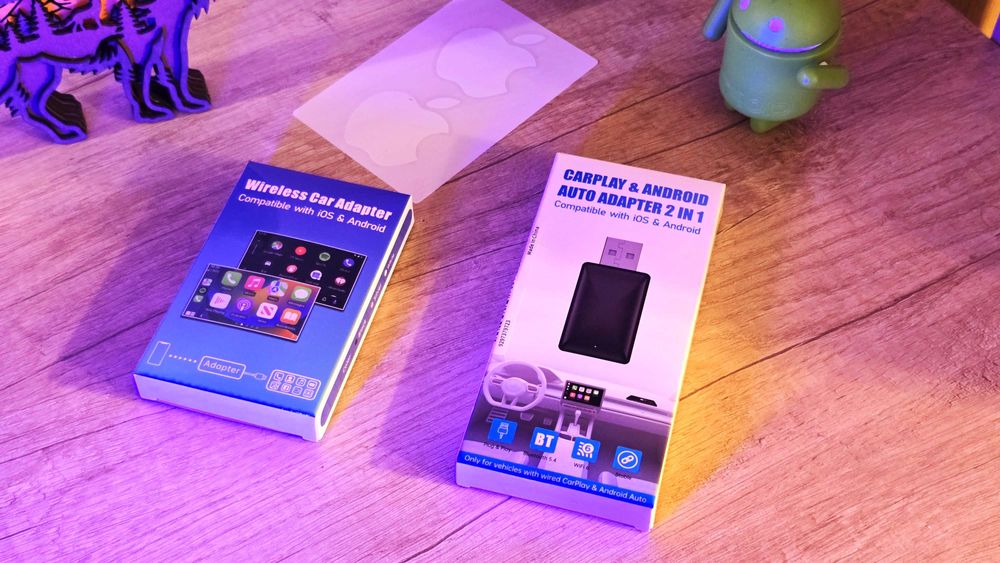 Adaptor Wireless Carplay / Android Auto WiFi 5.8/2.4Ghz BT 5.0 iOS