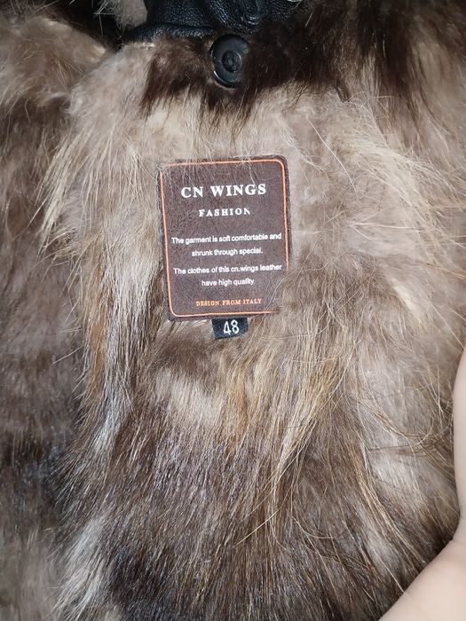 Натуральная кожаная дубленка