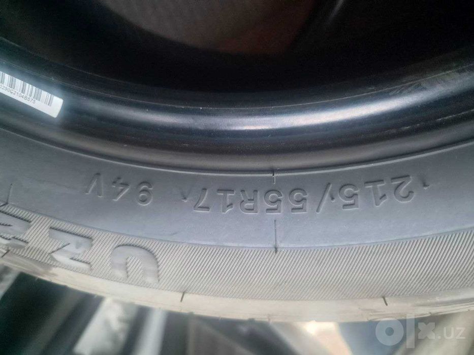 Продам комплект шин (4-ре) BARS UZ 200 215/55 R17 на TRACKER-2