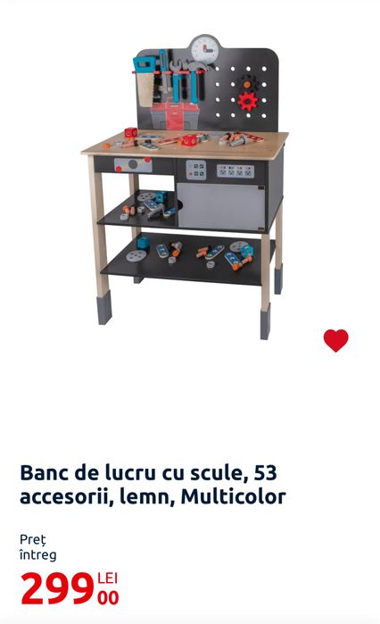 Banc de lucru copii, nou, sigilat!