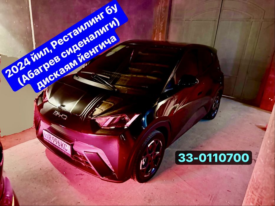 Byd seagull 405 full. Restailing. 2024. Bir qo’l. Tozza. Ideal.