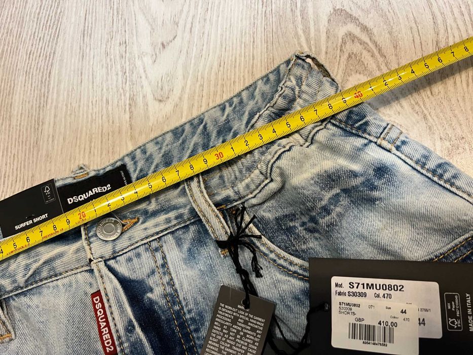 Dsquared2 bermude S - M sau 44-46 italy, oversize, retail 510 euro