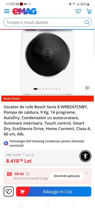 Uscător Bosch Seria 8