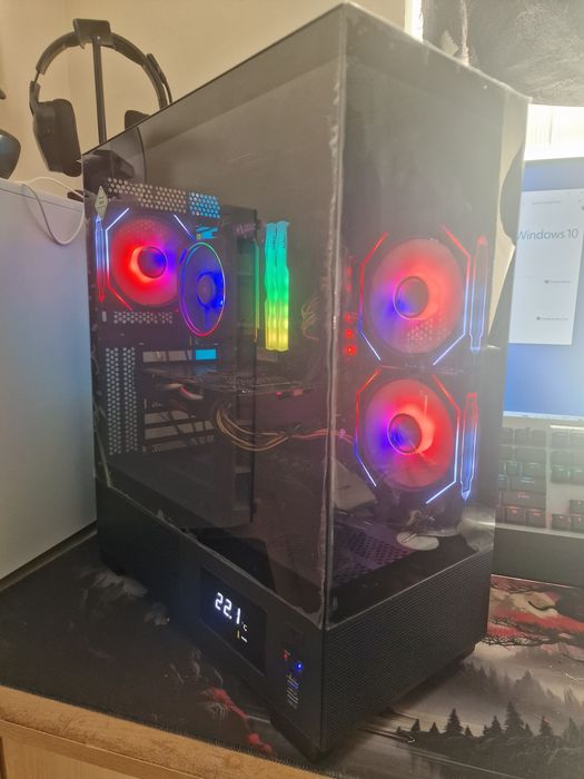 Gaming PC | Ryzen 7 3700X | GTX 1060 6GB | 16GB RAM | 2×256GB SSD + 1TB HDD | RGB Case