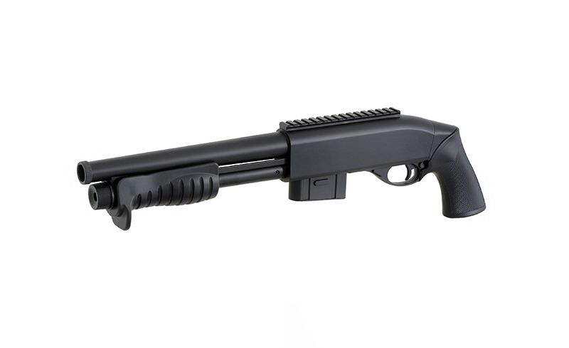 Pusca Shotgun Airsoft M401 EE Incarcare Manuala/Spring 1,4 Joule Noua