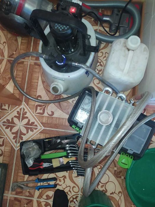 Ремонт газовых котлов/ Установка