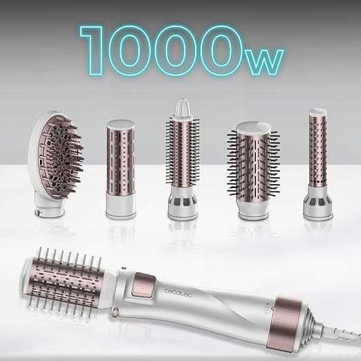Въртяща ел. четка за коса Cecotec Bamba CeramicCare 5in1 Pro 1000W