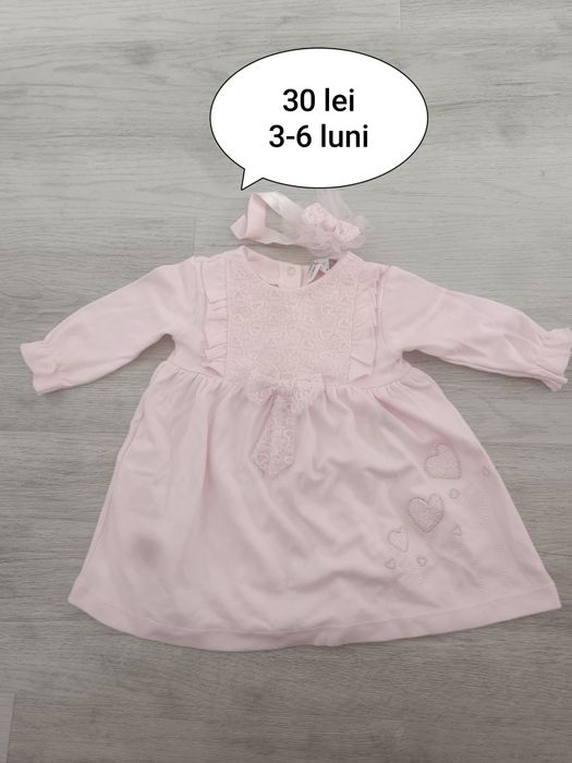 Rochiță roz pentru fetite