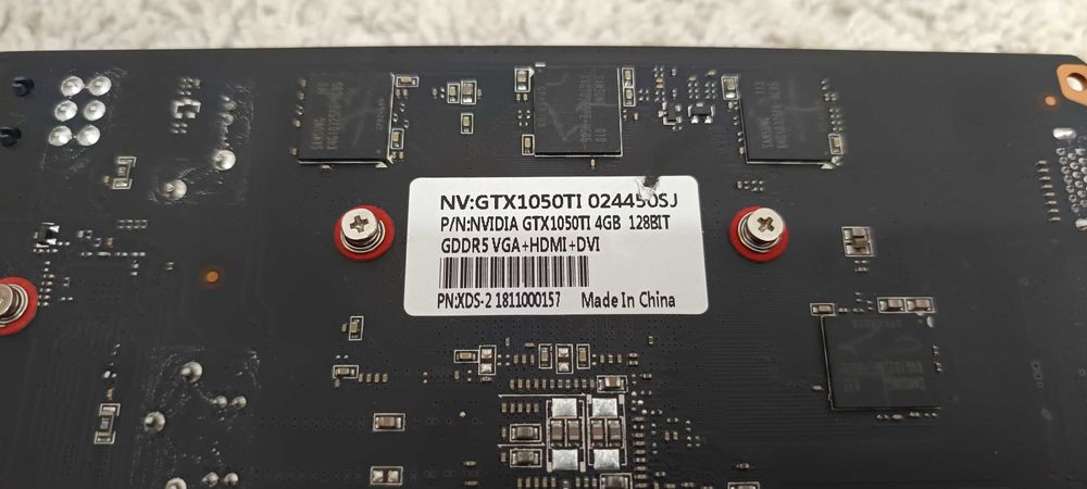 Placa video gaming GTX 1050 Ti Fake