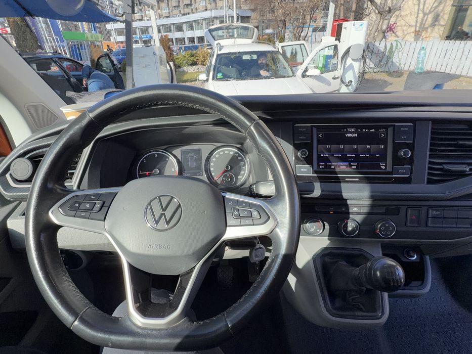Vw  T6.1 Caravelle-Lung -9 locuri,150 Cp-An 2022,Istoric la VW