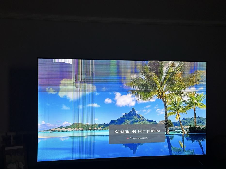 Телевизор 55” на запчасти / под ремонт