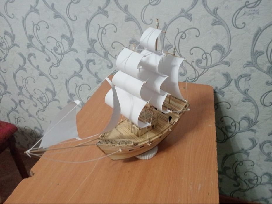 Корабль ручнои работы